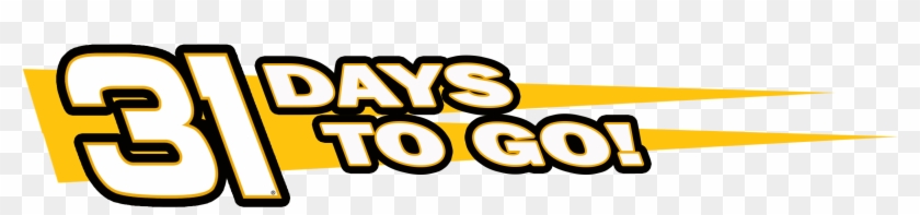 The Countdown To The Daytona 500 Is On With Excitement - Countdown 31 Days Clipart #782108