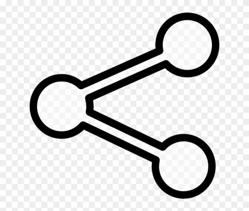 Share Png - Share Icon Png White Clipart #782615