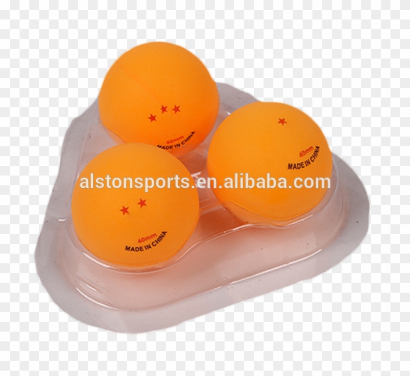 Orange/white Customized Logo Table Tennis Balls Ping - Short De Lycra Feminino Clipart #783098