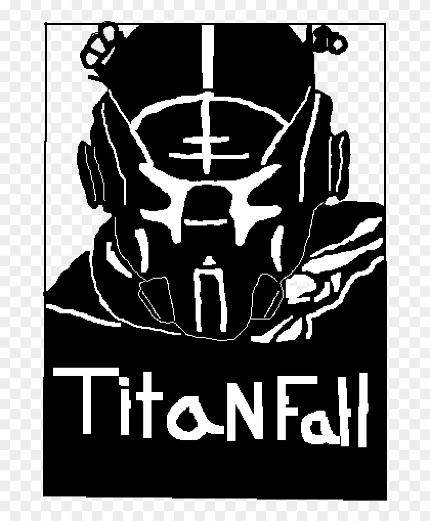 Titanfall - Titanfall 2 Black And White Clipart