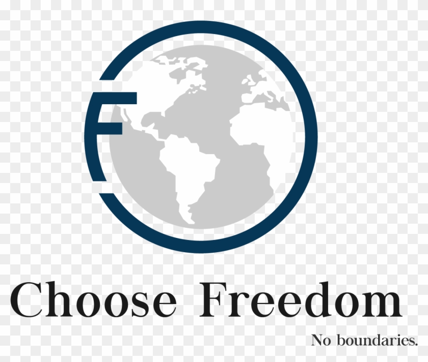Choose Freedom Logo - World Map Clipart #783620
