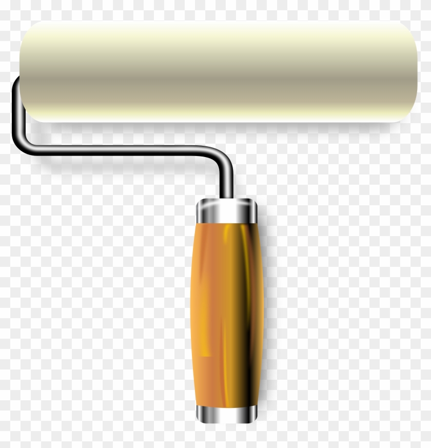 Paint Roller Clip Art Download - Roll Paint Brush Png Transparent Png