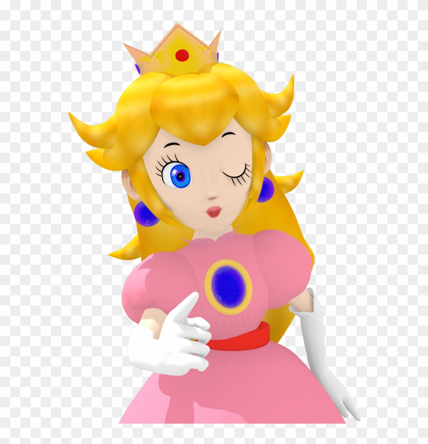 Picture - Princess Winking Clipart