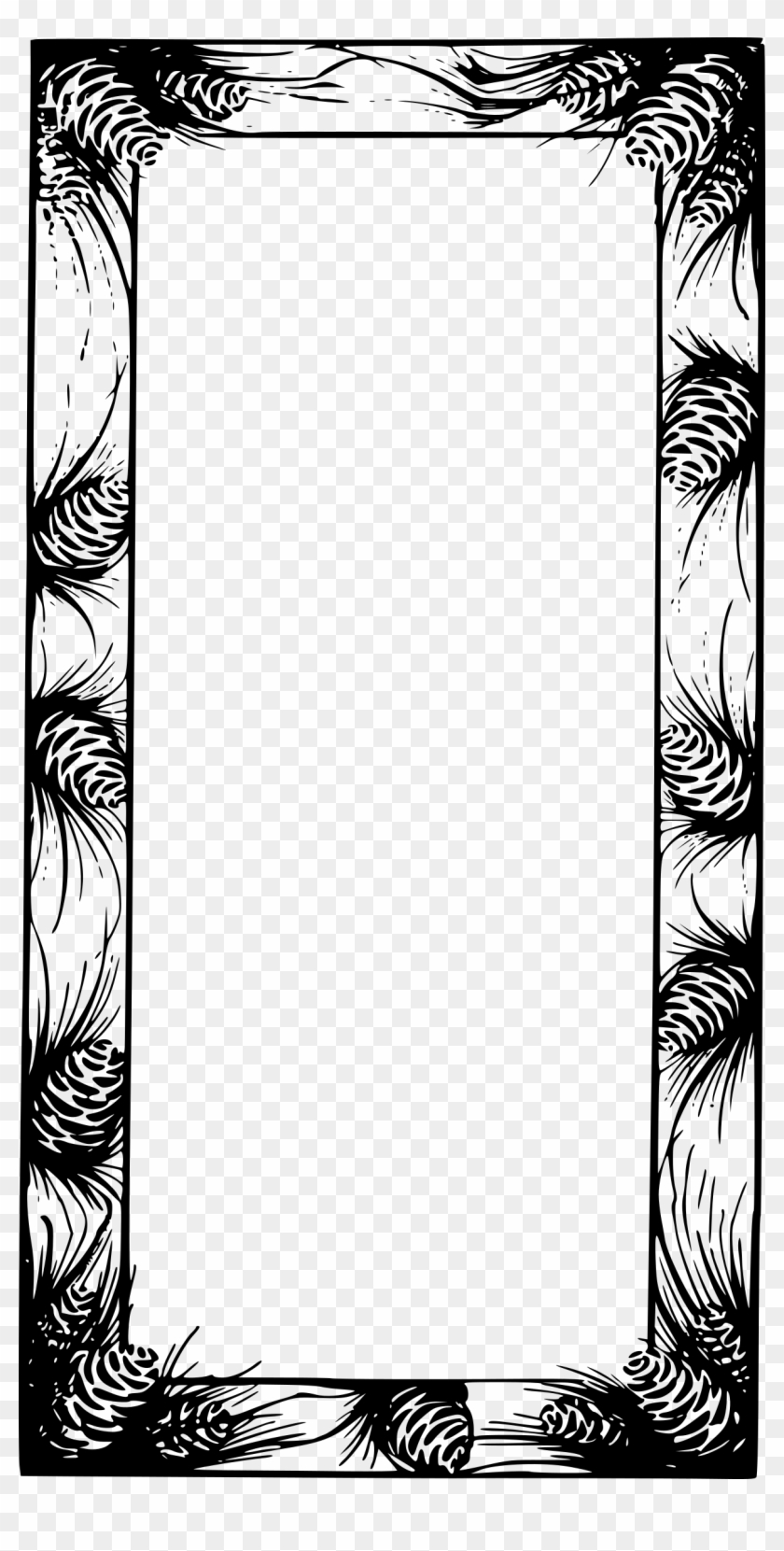 This Free Icons Png Design Of Pine Cone Frame Clipart #784122