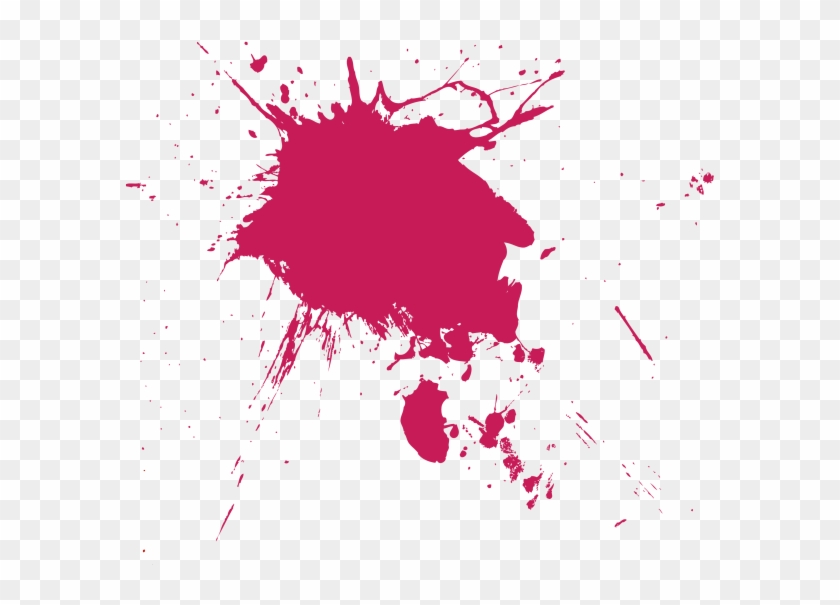 Брызги Краски, Клякса, Потек Краски Clipart