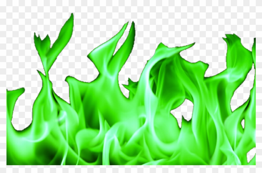 799 X 613 19 - Transparent Green Flame Png Clipart