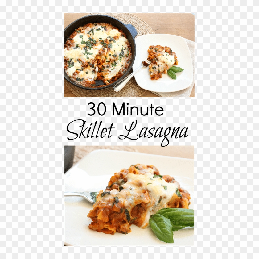 30 Minute Skillet Lasagna Clipart #785106