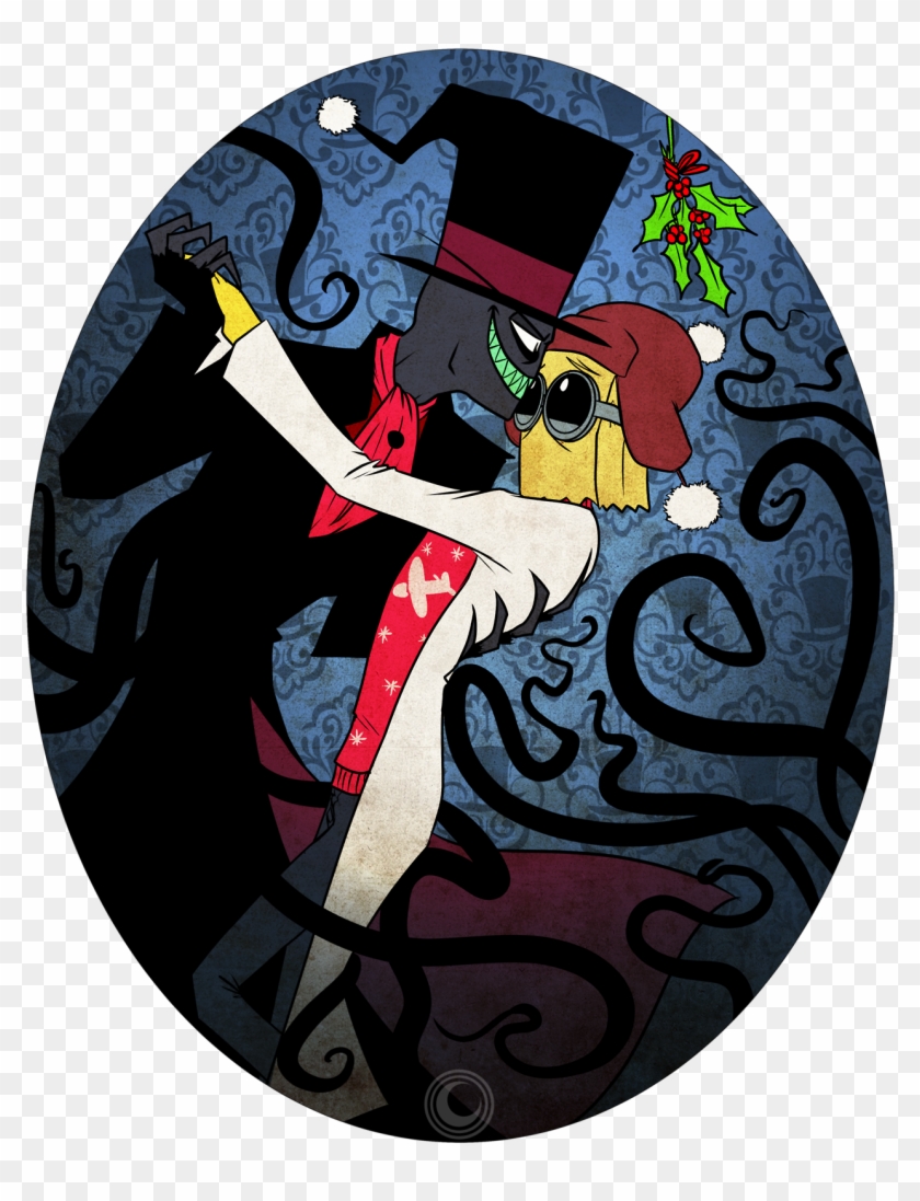 Horrible Christmas And Bad New Year Everyone - Black Christmas Hat Villanos Clipart #785175
