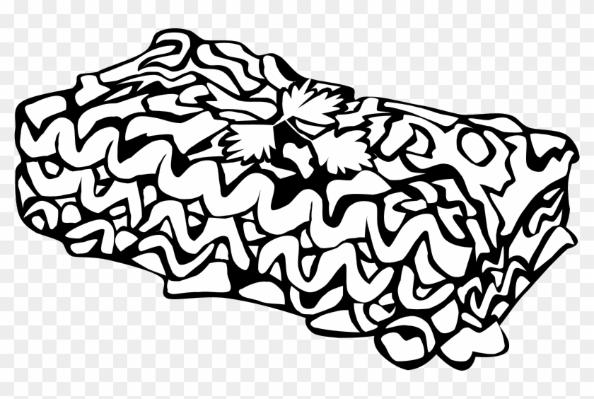 Free Fast Food, Lunch-dinner, Lasagna - Black And White Lasagna Clipart