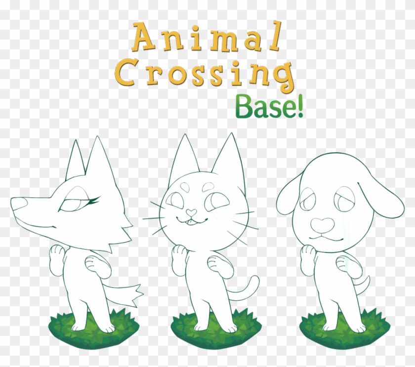 A Year Ago - Animal Crossing Animal Base Clipart