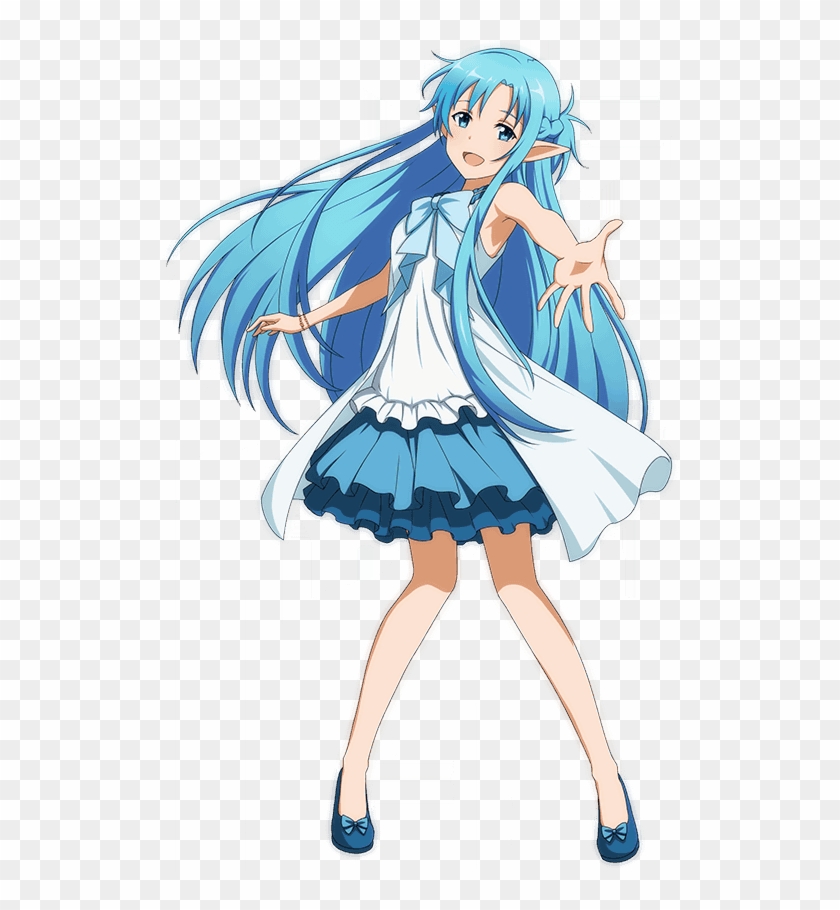 Asuna Clipart Undine - Sword Art Online Sinon Dress - Png Download #785335