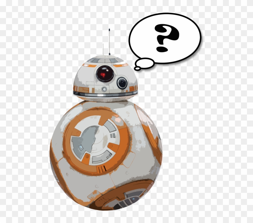 Bb8 Cartoon Effect - Star Wars Bb8 Hi Res Clipart #785388