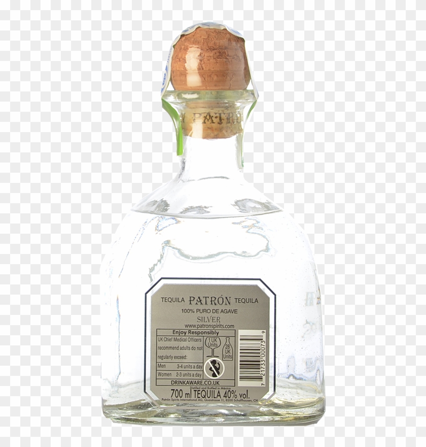 Patrón Silver - Glass Bottle Clipart #785419