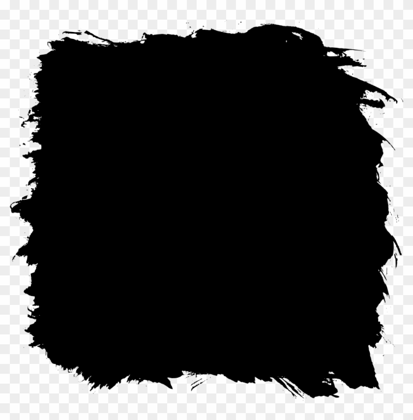 Squares Clipart Black Square Frame - Illustration - Png Download #785481