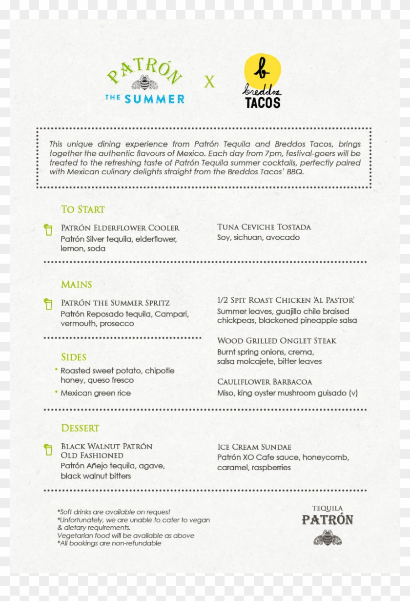 Each Day From 7pm, Festival-goers Will Be Treated To - Patron Clipart #785582