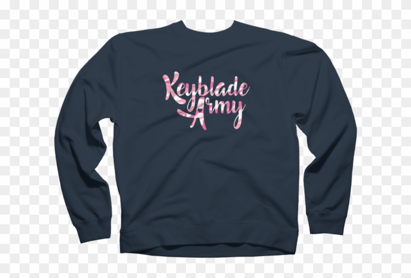 Keyblade Army Pink Camo Sweatshirts - Extended Dream Team Clipart