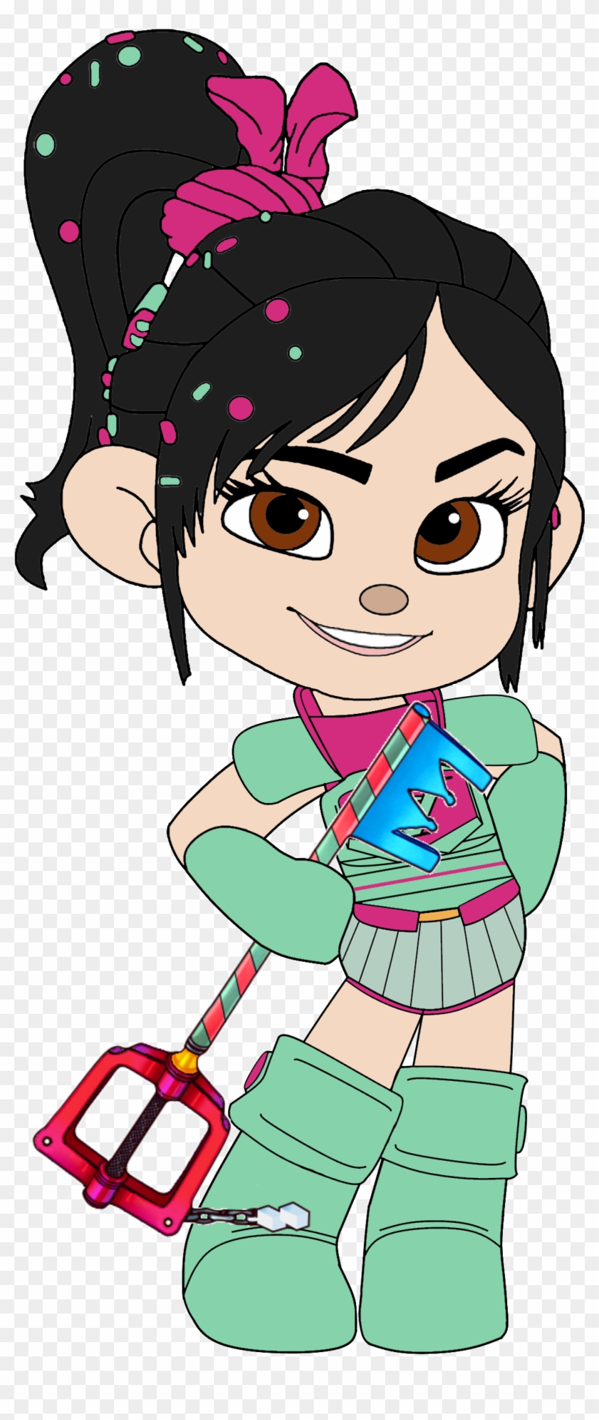 Vanellope's Adventures Images Vanellope In Her Ballistic - Vanellope Von Schweetz Hat Clipart
