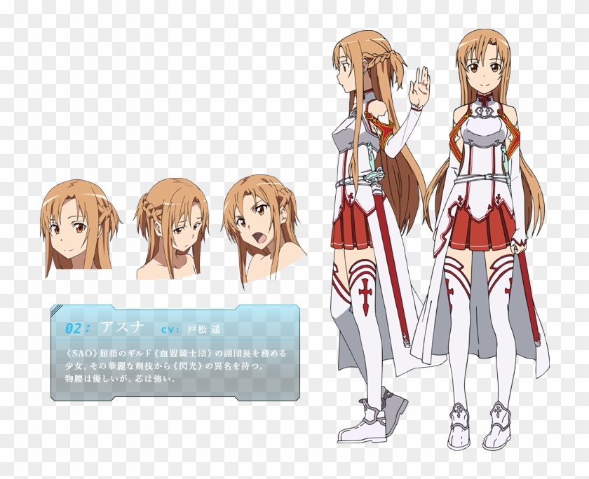 Sword Art Online Character Sheet Clipart #785674