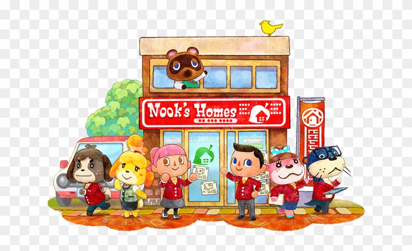 Animal Crossing Happy Home Designer Png - Animal Crossing Nooks Homes Clipart