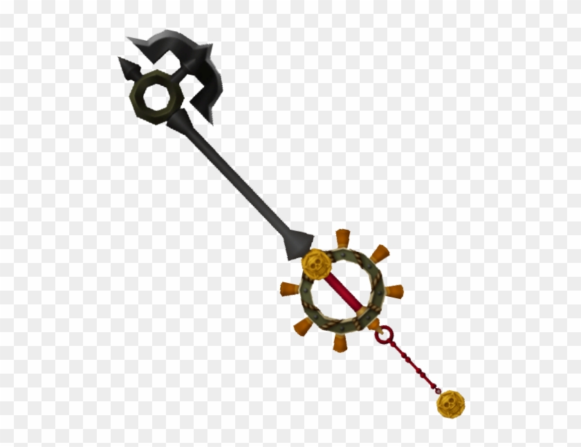 Where There Is A Really Clear Sharp Edge - Kingdom Hearts Pirate Keyblade Clipart