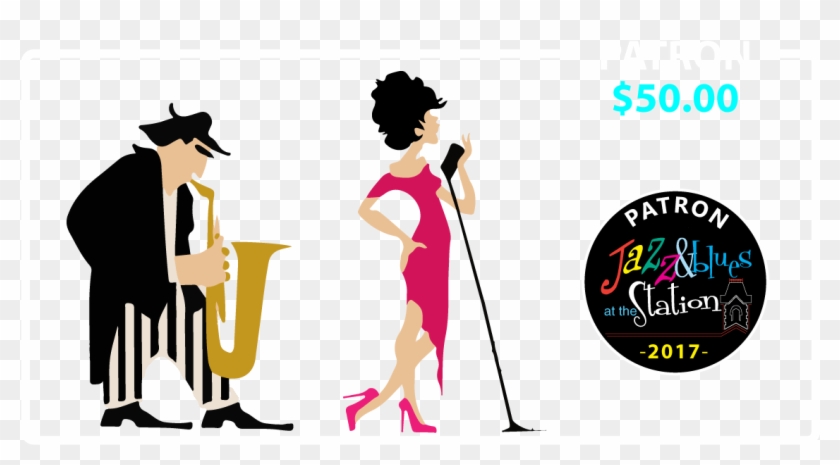 Jazz And Blues Patron - Jazz Clipart