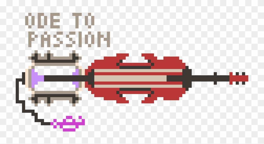 Keyblade Pixel Art - Graphic Design Clipart #785823