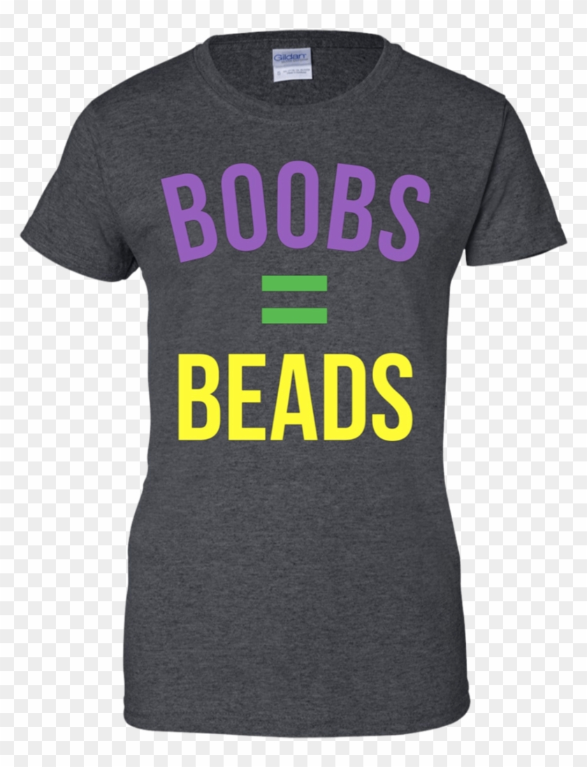 Mardi Gras Boobs Equals Beads Apparel Clipart #786034
