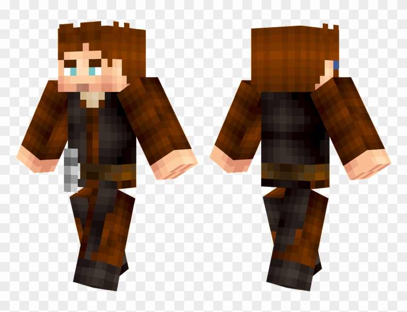 Anakin Skywalker - Minecraft Hamburger Head Skin Clipart