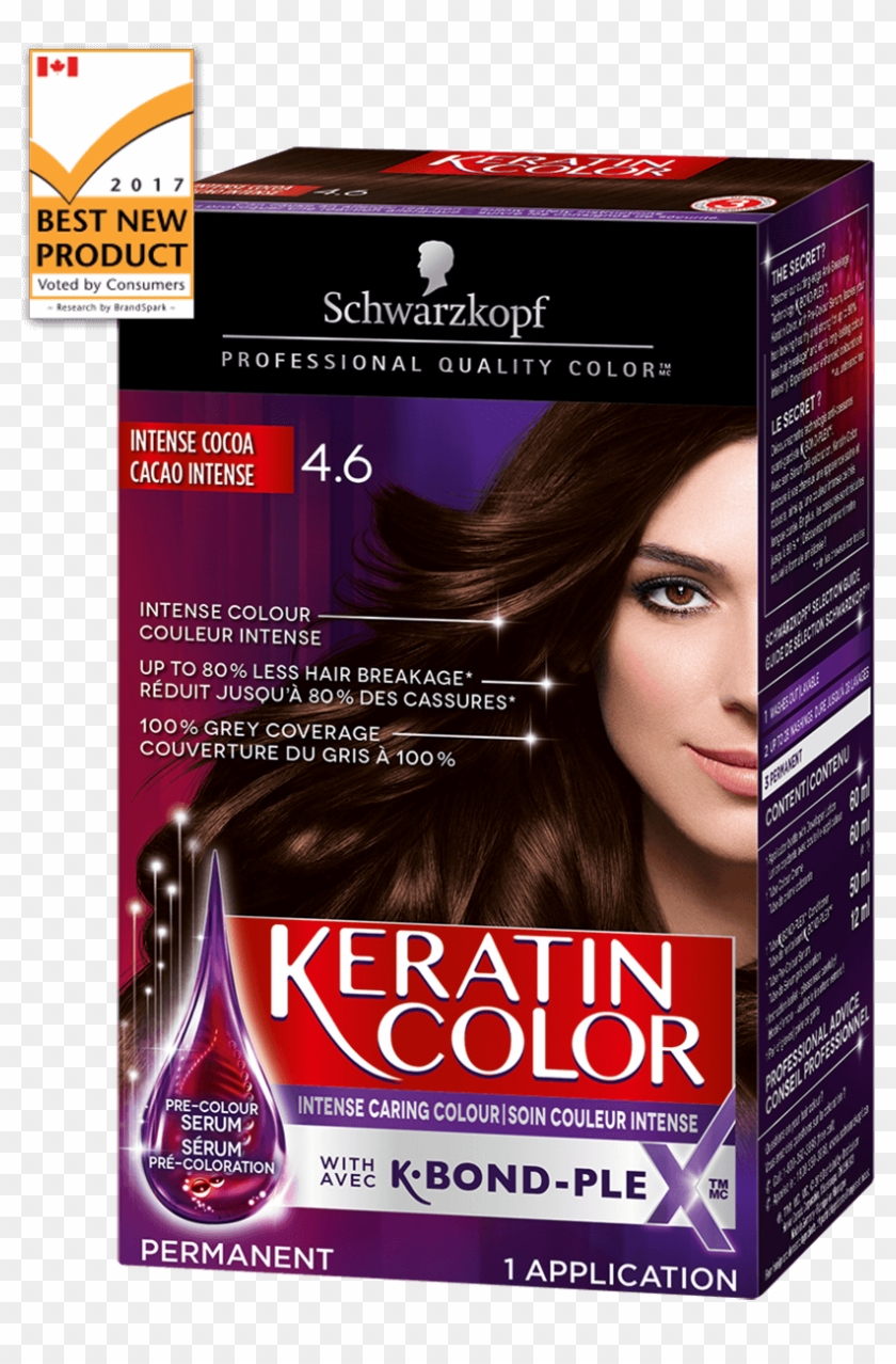 Keratin Color En 4 6 Bnp Intense Cocoa Hair Dye Clipart (786841