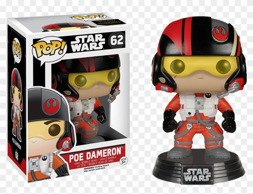 Poe - Funko Pop Star Wars Poe Dameron Clipart #786871