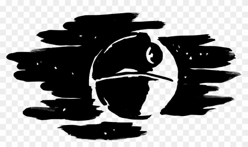 Yoda Anakin Skywalker Death Star Silhouette Clip Art - Death Star Clipart Black And White - Png Download
