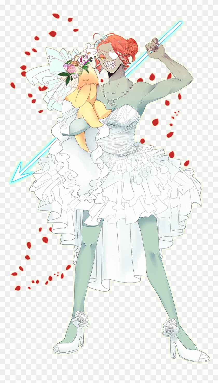 Hoi Alphys And Undyne, Frisk, Best Waifu, Cute Comics, Clipart #786981