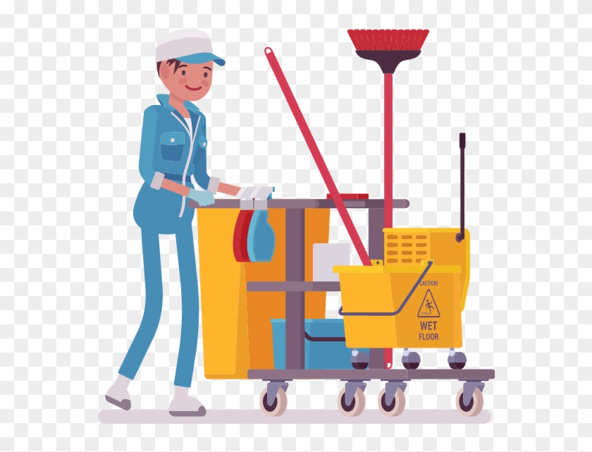 Originally Established To Provide Discount Cleaning - Clipart Cleaning Supplies Cartoon - Png Download