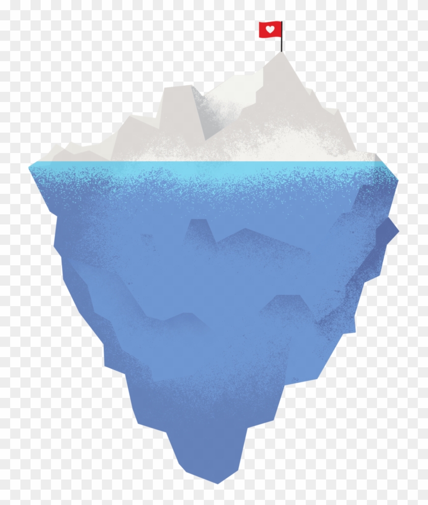 Iceberg Png Transparent - Tip Of The Iceberg Png Clipart #787320