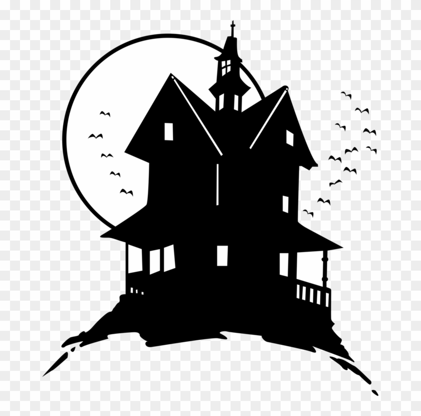 Haunted House Ghost Halloween Computer Icons - Haunted House Clip Art - Png Download