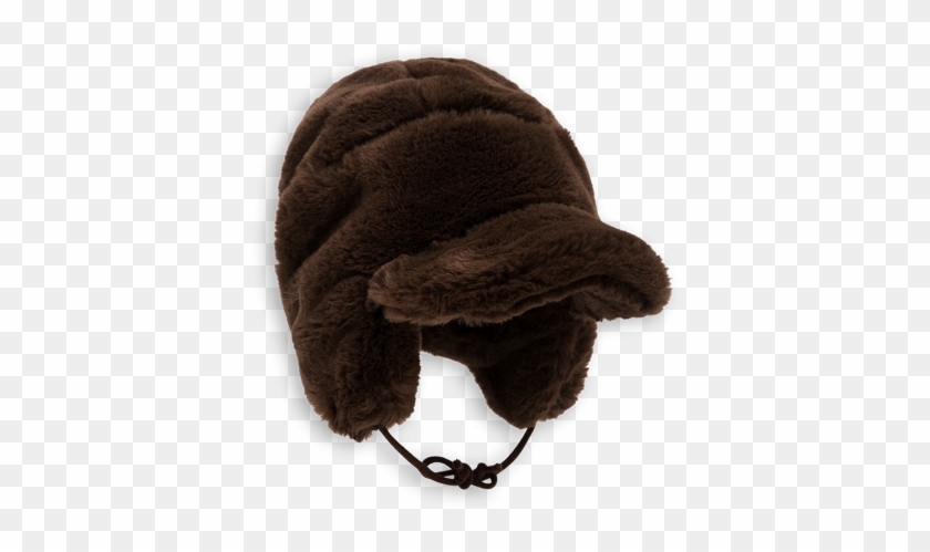 Faux Fur Cap - Knit Cap Clipart #787470