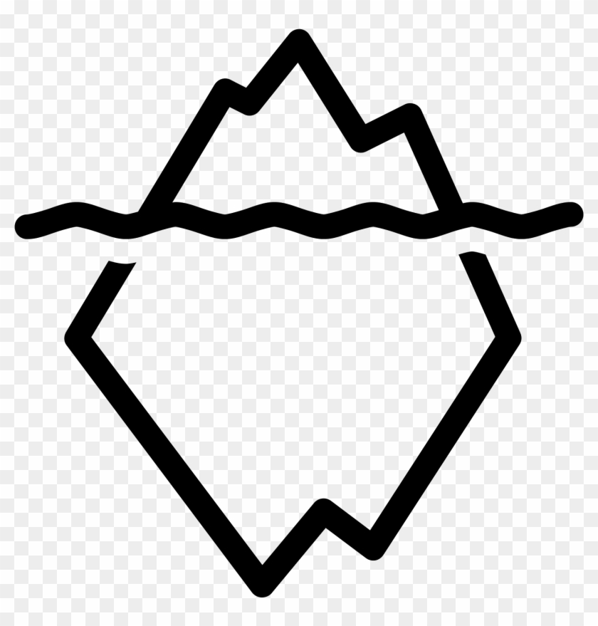 Iceberg Icon , Png Download - Iceberg Icon Clipart