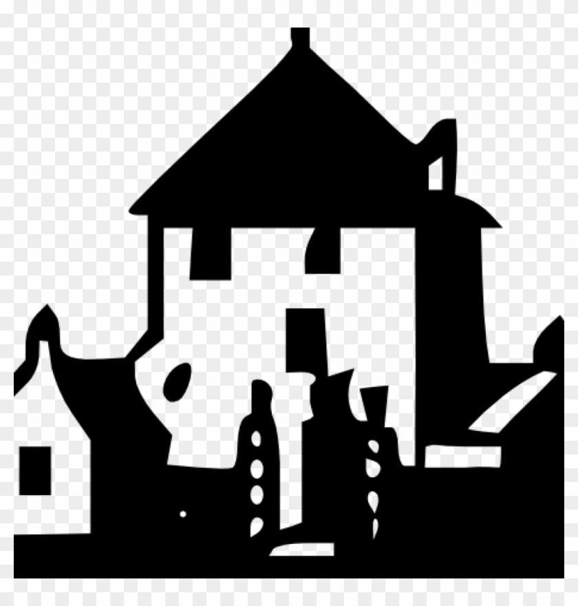 Haunted House Clipart Free Tom Haunted House Clip Art - House Clipart - Png Download #787658