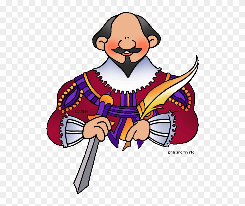 Shakespeare Intro - William Shakespeare Clipart - Png Download