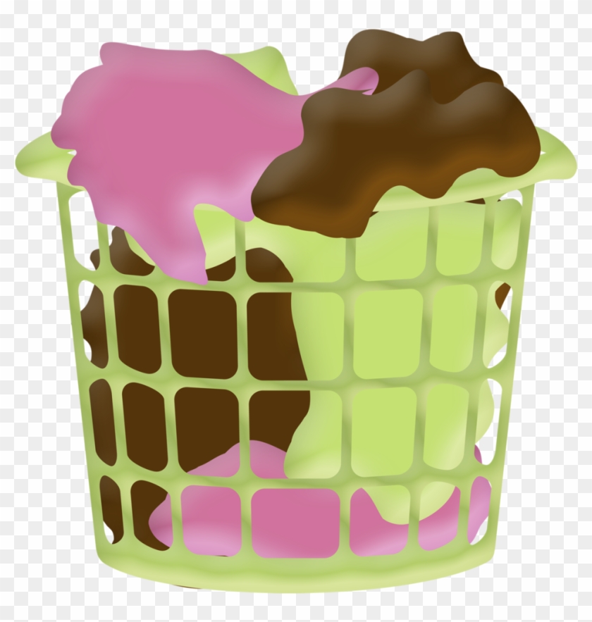 Lavanderia & Limpeza Clipart, Carrie, Laundry, Cleaning - Ice Cream - Png Download