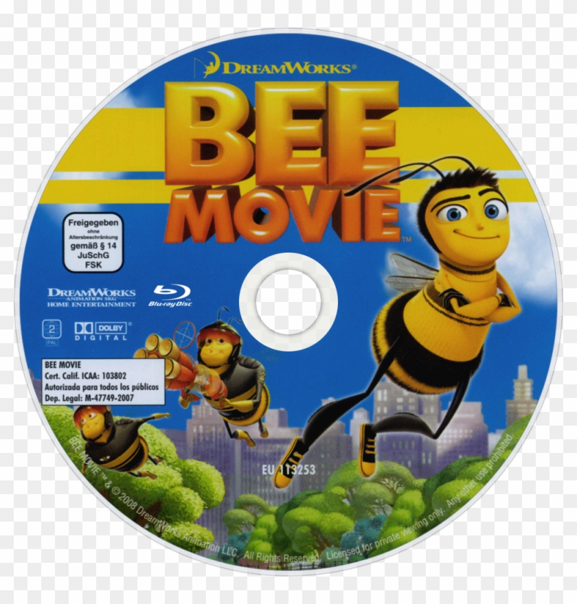 Bee Movie Bluray Disc Image - Bee Movie Dvd Clipart