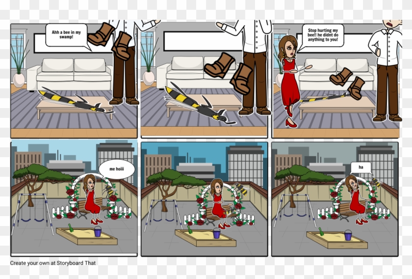 Story Board Bee Movie - Cartoon Clipart #788373