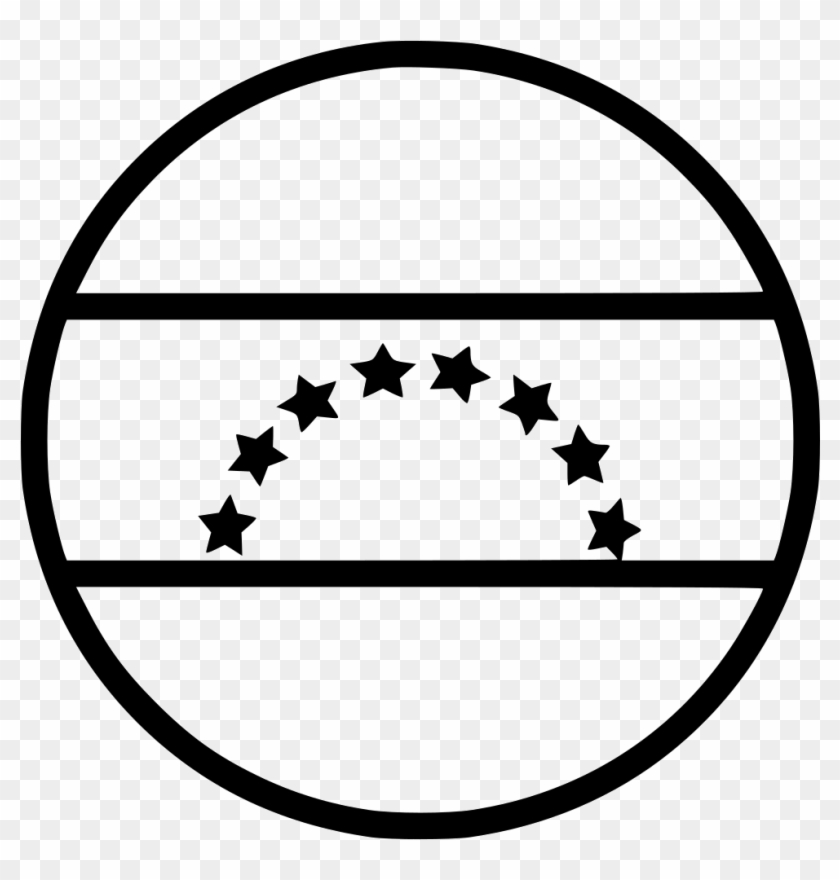 - Circle Border Of Stars , Png Download - Venezuela Stars Transparent Clipart