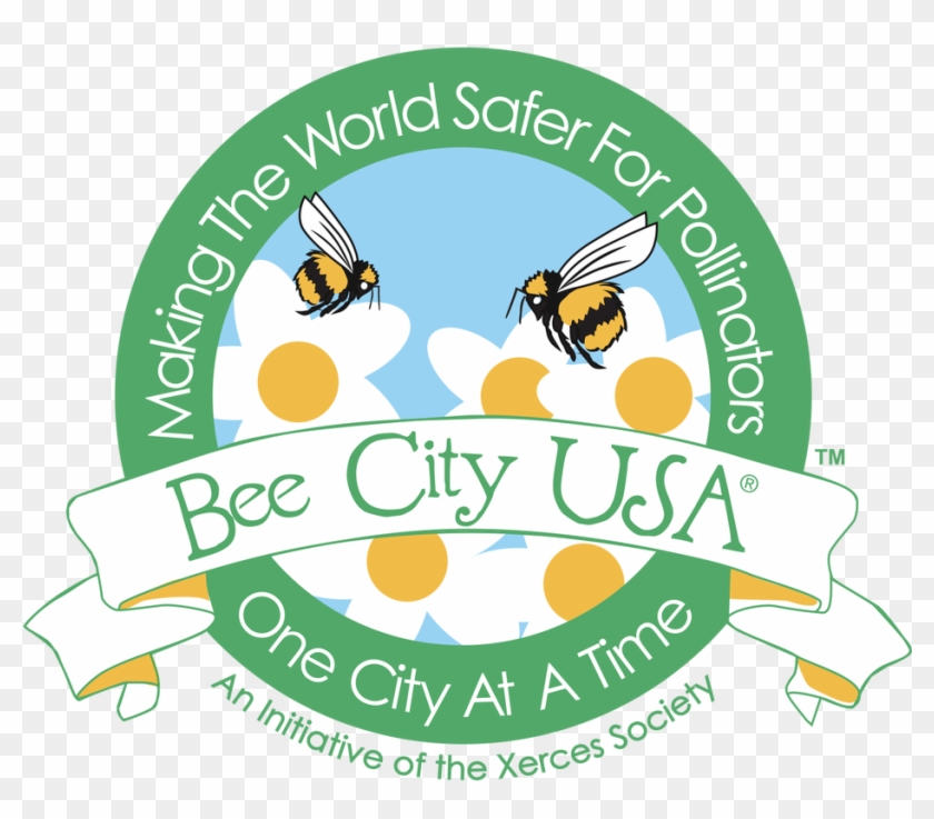 Bee City Usa Logo - Bee City Usa Asheville Clipart #788706