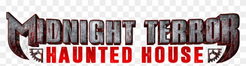 Midnight Terror Haunted House Is The Best Haunted House - Midnight Terror Haunted House Logo Clipart