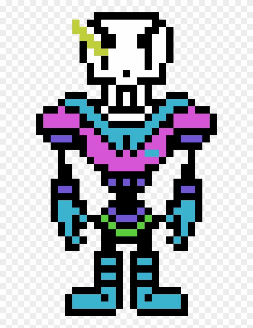 Undertale Papyrus Sprite , Png Download - Disbelief Papyrus Sprite Clipart #789383