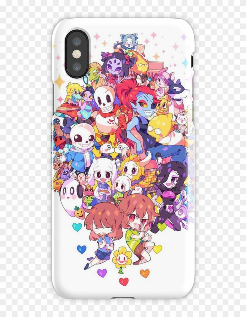 Undertale Heart Iphone X Snap Case - Undertale Chibi Clipart
