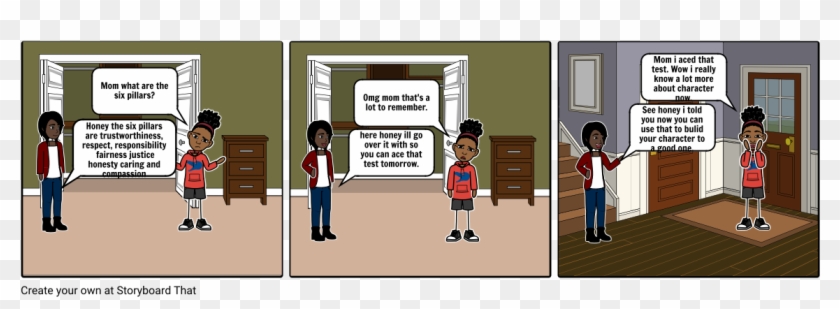 The 6 Pillars - Toddler Clipart