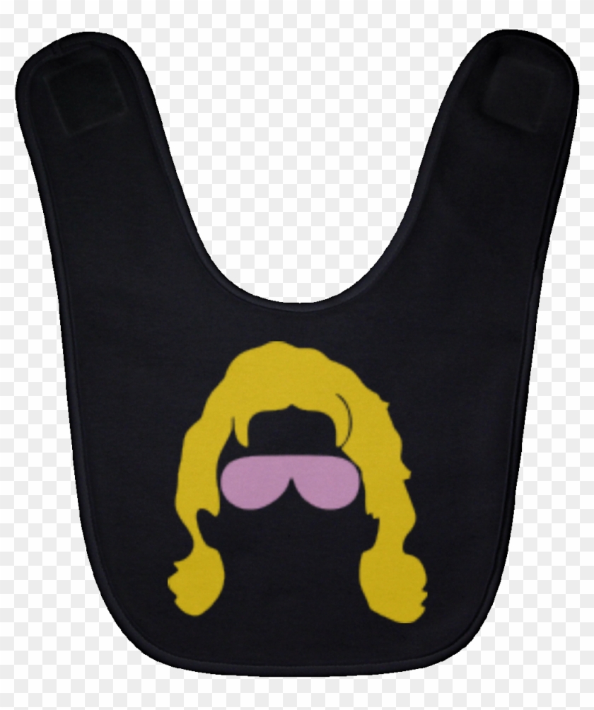 Ric Flair Silhouette Baby Bib Clipart