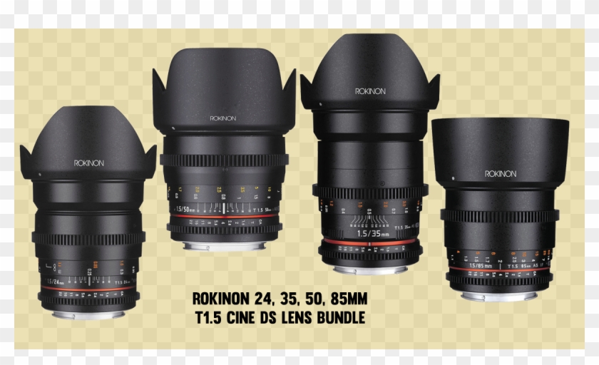 Rokinon 24, 35, 50, 85mm T1 - Canon Ef 75-300mm F/4-5.6 Iii Clipart #789877